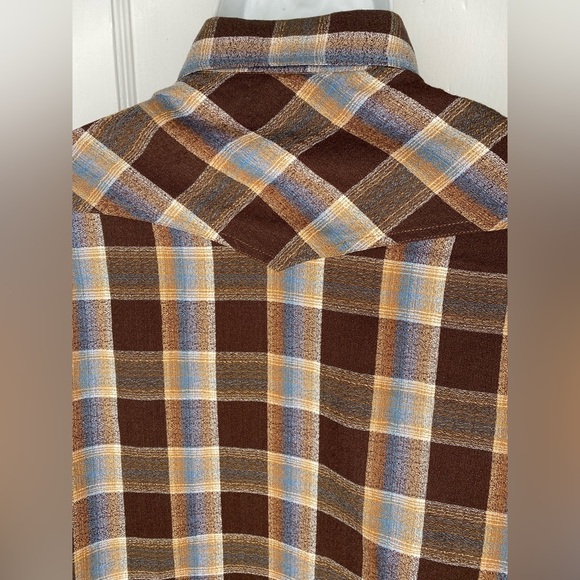 Kennington Vintage Western Pearl Snap Button Down Shirt - Picture 7 of 7